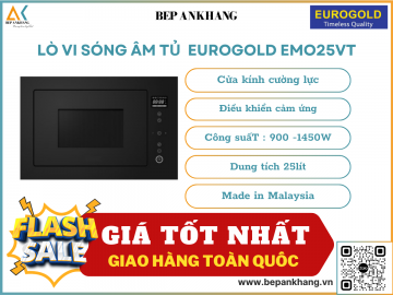Lò vi sóng âm tủ Eurogold EMO25VT - Made in Malaysia